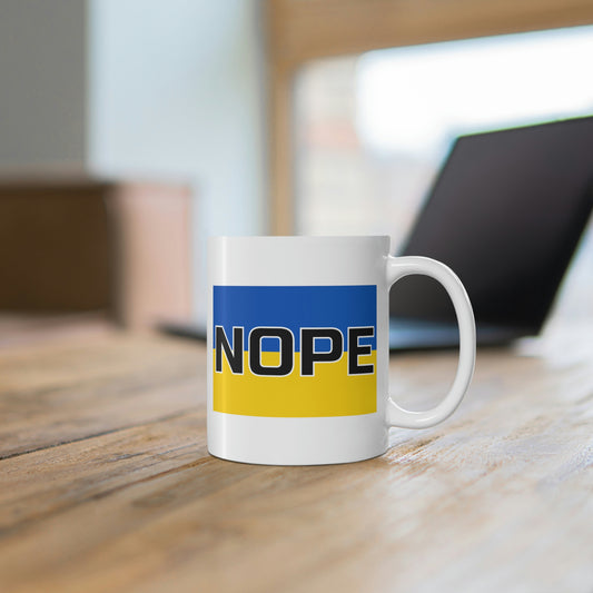 Ukraine Nope Mug